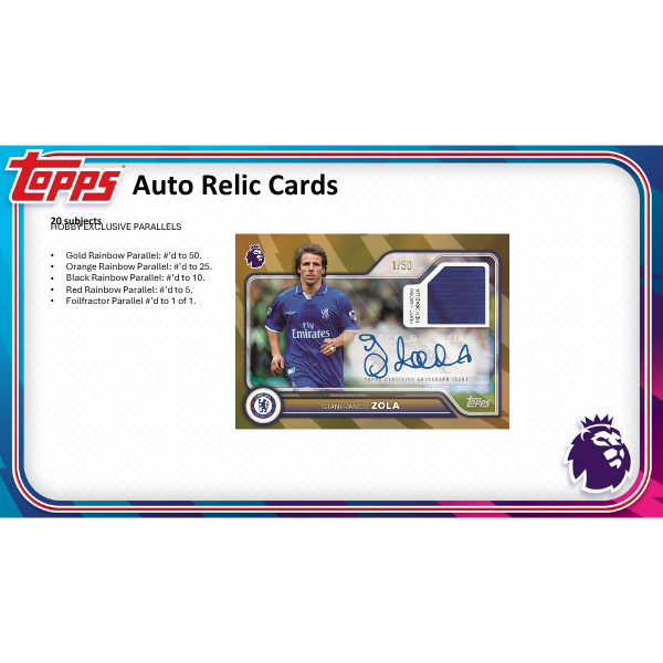 Topps Premier League Soccer (Fußball) EPL Hobby Box 2026/2027