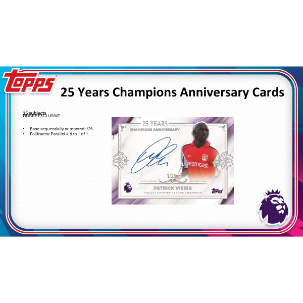 Topps Premier League Soccer (Fußball) EPL Hobby Box 2026/2027