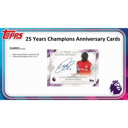 Topps Premier League Soccer (Fußball) EPL Value Box 2026/2027