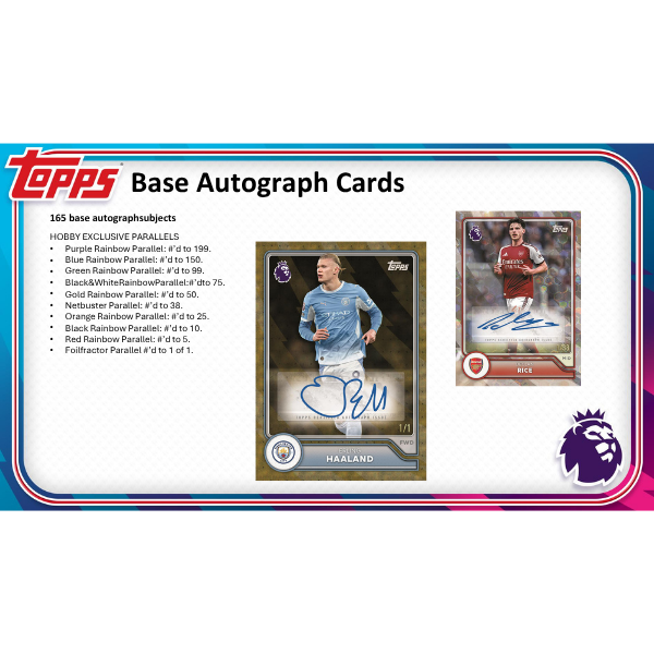 Topps Premier League Soccer (Fußball) EPL Value Box 2026/2027