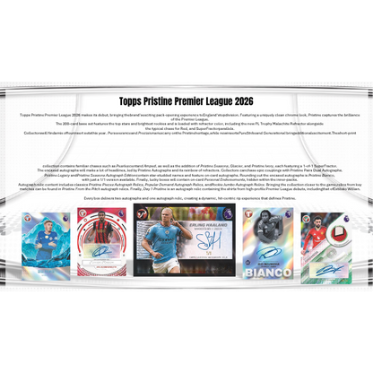 Topps Pristine Premier League Hobby Box EPl 2025/2026 (Fussball)