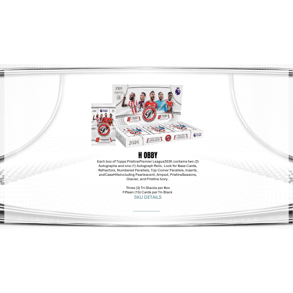Topps Pristine Premier League Hobby Box EPl 2025/2026 (Fussball)