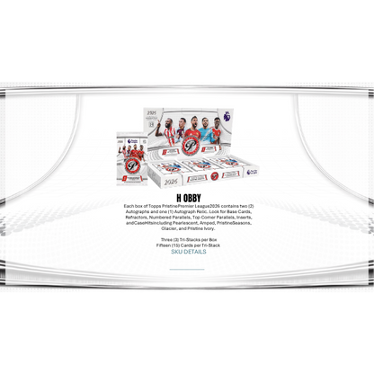 Topps Pristine Premier League Hobby Box EPl 2025/2026 (Fussball)