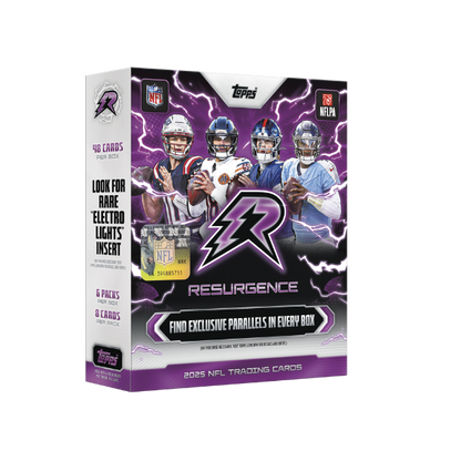 Topps Resurgence Football NFL Hobby Box 2025 Mega Box