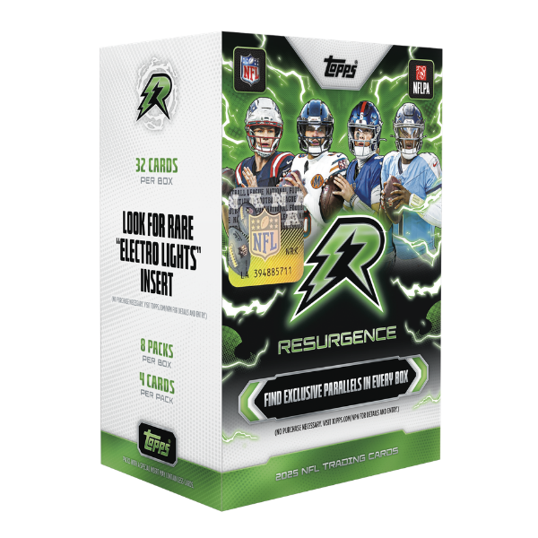 Topps Resurgence Football NFL Hobby Box 2025 Value Box