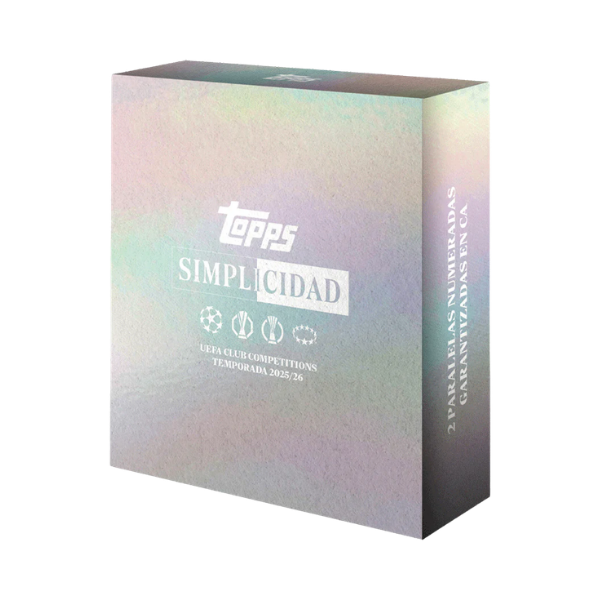 Topps Simplicidad 2025/2026 Hobby Box (Fussball)