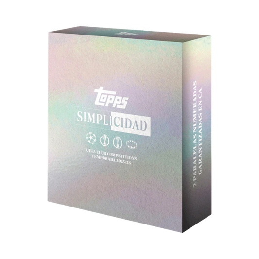 Topps Simplicidad 2025/2026 Hobby Box (Fussball)