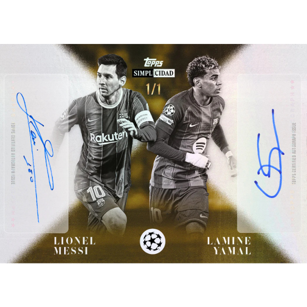 Topps Simplicidad 2025/2026 Hobby Box (Fussball)