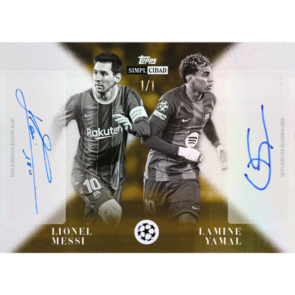 Topps Simplicidad 2025/2026 Hobby Box (Fussball)