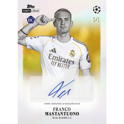 Topps Simplicidad 2025/2026 Hobby Box (Fussball)