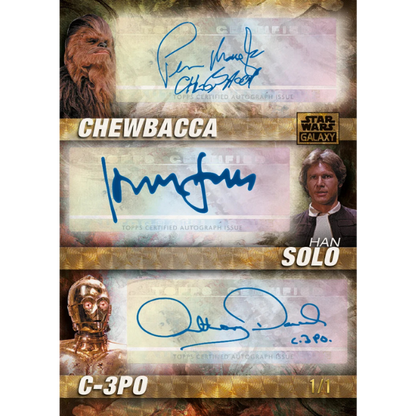 Topps Star Wars Galaxy Chrome Hobby 2026 Einzelpack