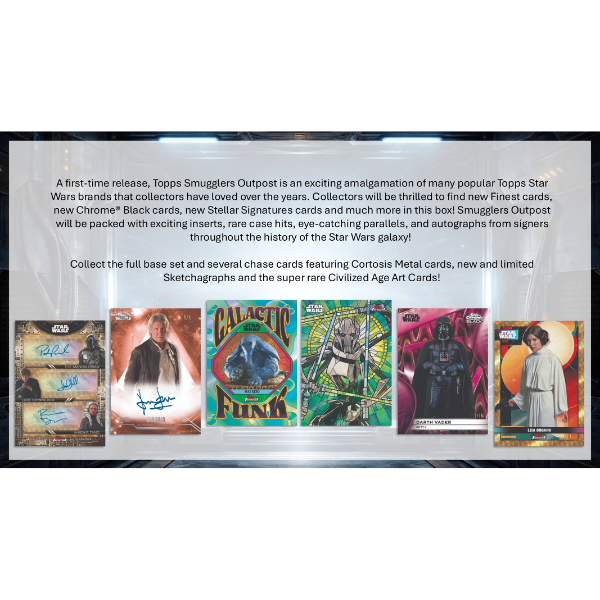 Topps Star Wars Smugglers Outpost Hobby Box 2025