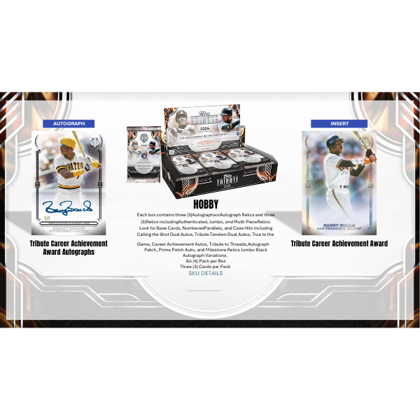 Topps Tribute Baseball MLB Hobby Box 2026