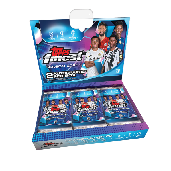Topps UCC Finest Hobby 2025/2026 Soccer Hobby Box (Fussball)