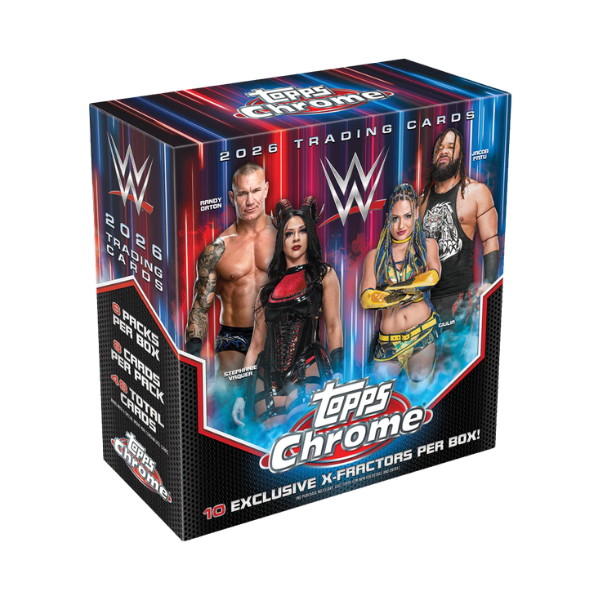 Topps WWE Chrome Mega Box 2026