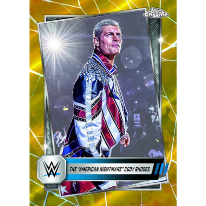Coffret Hobby Topps WWE Chrome Sapphire 2025
