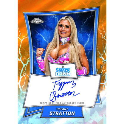 Coffret Hobby Topps WWE Chrome Sapphire 2025
