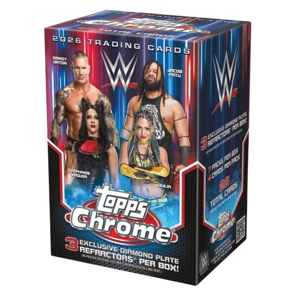 Topps WWE Chrome Value Box Blaster 2026