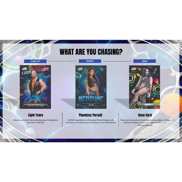 Topps WWE Cosmic Chrome Hobby Box 2026