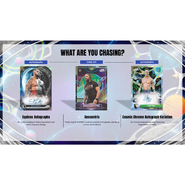 Topps WWE Cosmic Chrome Hobby Box 2026