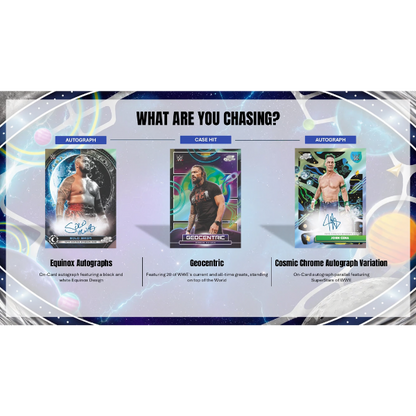 Topps WWE Cosmic Chrome Hobby Box 2026