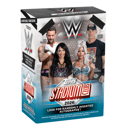 Topps WWE Stadium Club Value Box 2026 (Wrestling)