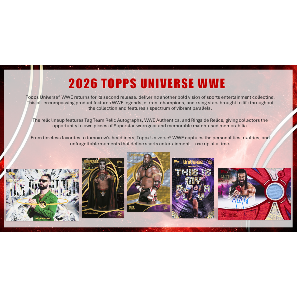 Topps WWE Universe Mega Box 2026 (Wrestling)