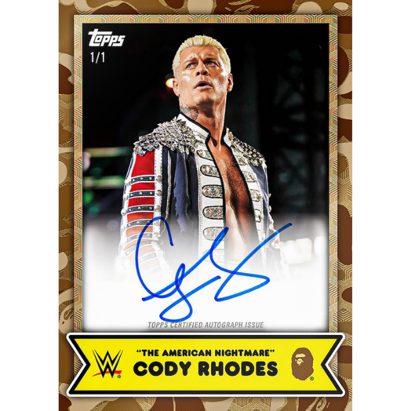 Topps WWE x Bape Hobby Box 2025 (Wrestling)