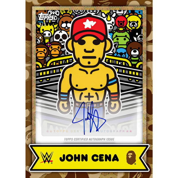 Topps WWE x Bape Hobby Box 2025 (Wrestling)