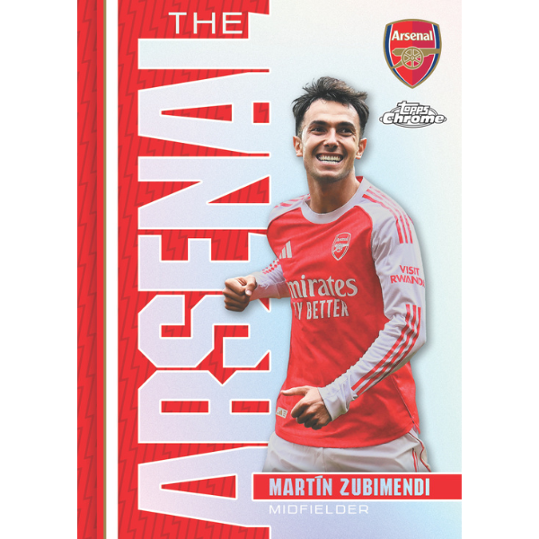 Topps Arsenal Chrome Hobby 2025/2026