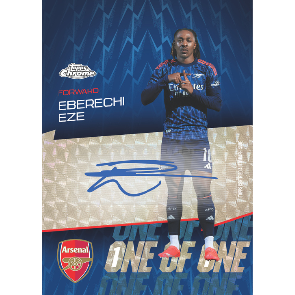 Topps Arsenal Chrome Hobby 2025/2026
