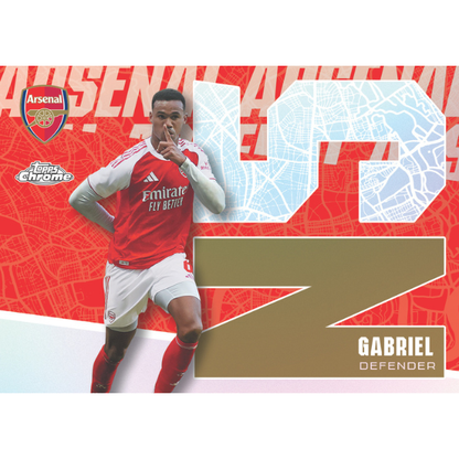 Topps Arsenal Chrome Hobby 2025/2026