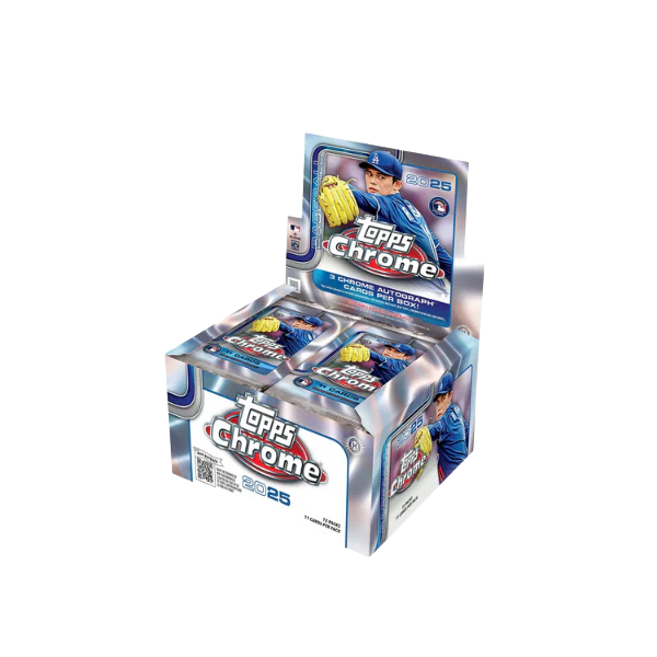 Topps Chrome Baseball MLB Hobby Jumbo Box 2025