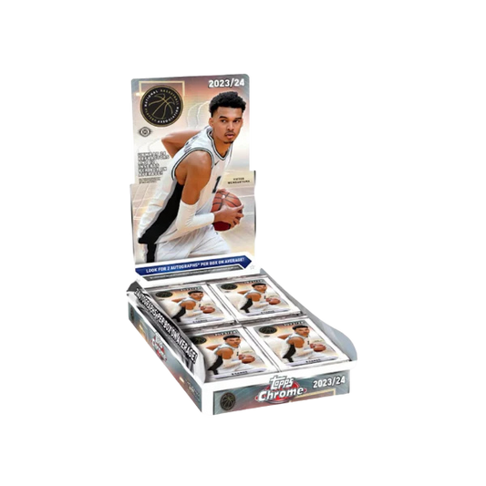 Coffret de basket-ball chromé Topps 2023/2024