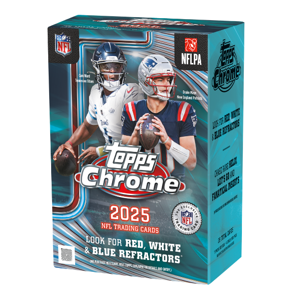 Topps Chrome NFL Blaster Value Box 2025 (Football)