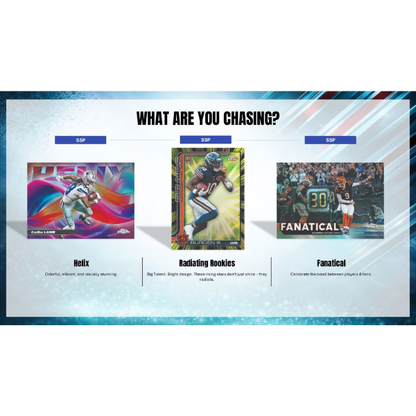 Topps Chrome NFL Hobby Box 2025 (Football)