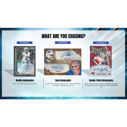 Topps Chrome NFL Hobby Box 2025 (Football)