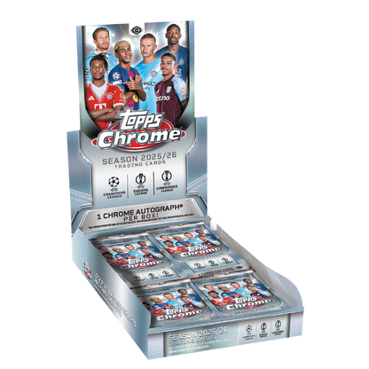 Topps Chrome UCC UEFA Club Competitions Soccer Hobby Box 2025/2026 (Fussball)