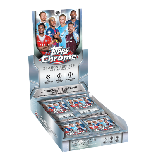 Topps Chrome UCC UEFA Club Competitions Soccer Hobby Box 2025/2026 (Fussball)