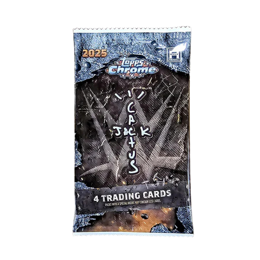 Topps Chrome WWE x Cactus Jack - Hobby Pack 2025 Wrestling