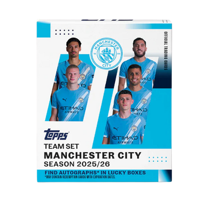 Topps Manchester City Team Set 25/26