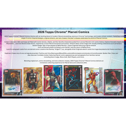 Topps Marvel Chrome Blaster Box 2026