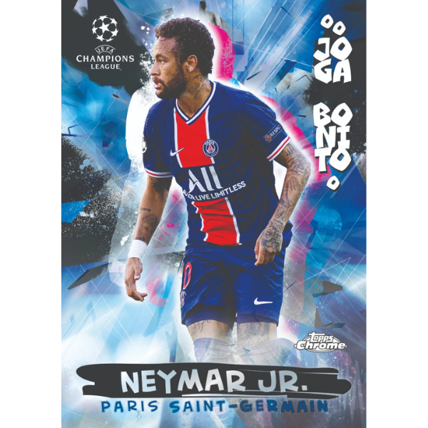 Topps UEFA Competitions Soccer Chrome Hobby Box (Fußball) 2020/2021