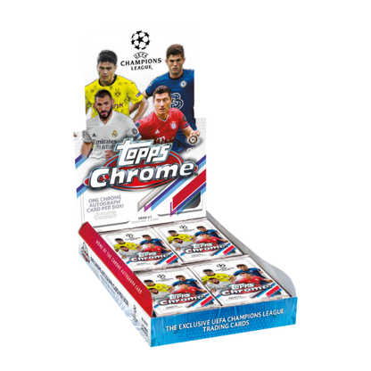 Topps UEFA Competitions Soccer Chrome Hobby Box (Fußball) 2020/2021