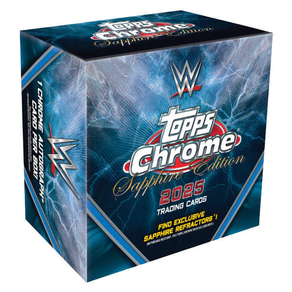 Coffret Hobby Topps WWE Chrome Sapphire 2025
