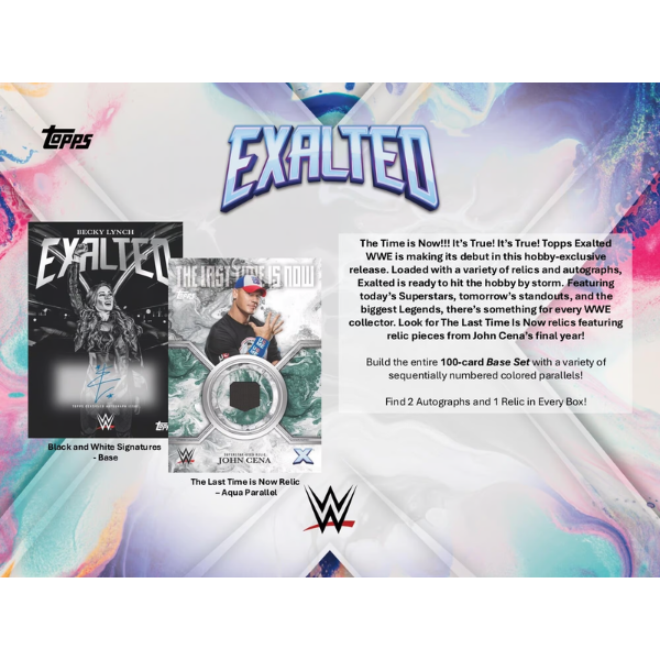 Topps WWE Exalted Hobby Box 2025 (Wrestling)