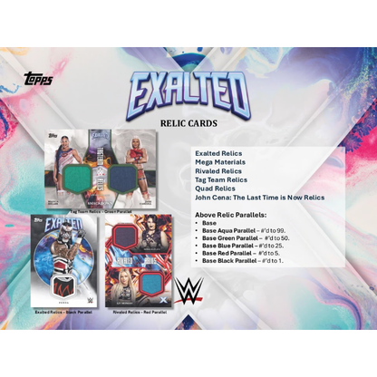 Topps WWE Exalted Hobby Box 2025 (Wrestling)