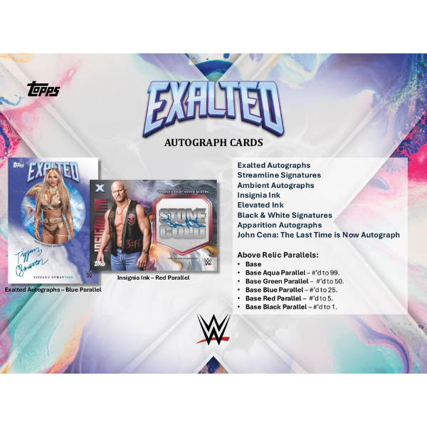 Topps WWE Exalted Hobby Box 2025 (Wrestling)