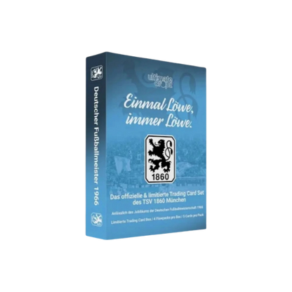 Ultimate Dropz Einmal Löwe Immer Löwe - TSV 1860 München Trading Card Box 2025/2026