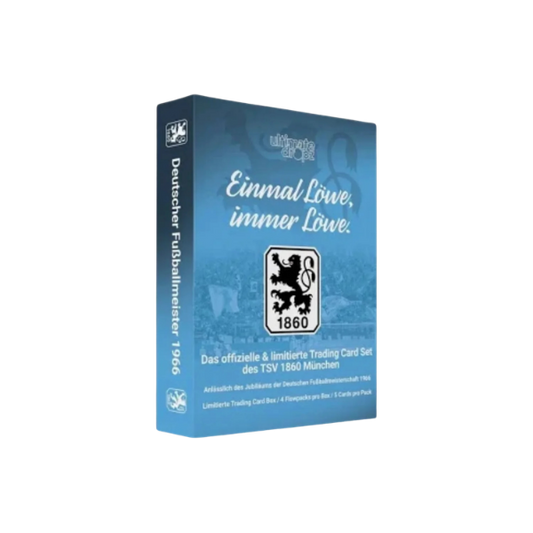 Ultimate Dropz Einmal Löwe Immer Löwe - TSV 1860 München Trading Card Box 2025/2026
